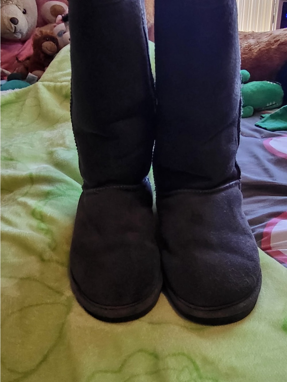 Classic Women's Tall Winter Boots - Brown